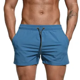 Damskie stroje kąpielowe elastyczne tkaniny pływackie szorty mężczyzn pływające pnie dla mężczyzny plażę bermudzki zwembroek stroju kąpiel
