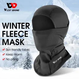 Bandanas West King Winter Cycling Mask Keep Windproof Face Balaklava Rybołówstwo narciarskie kapelusz Nakład