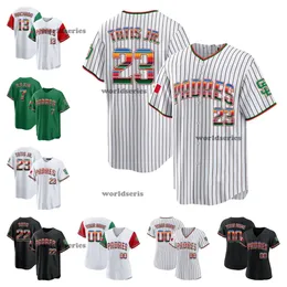 Mexico San Diego Tatis Jr. Padres Heritage Night Baseball Jersey Juan Soto Manny Machado Ha-Seong Kim Jake Cronenworth Xander Bogaerts Blake Snell Josh Hader