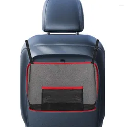 Porta in rete per borse di stoccaggio del sedile dell'auto tra i sedili anteriori Accessori automobilistici Safe Barriere Grande Capacità Fitta Auto SUV Fornitura