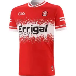 2024 DERRY GAA Home koszulka koszulka męska Fermanagh Gaa Home Jersey 2024 Rugby Jersey Tipperary Gaa Home Hrabstwa ROZMIARY S-5XL FW24