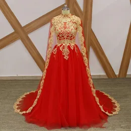 Eleganti abiti da sera da sera 2018 abiti da ballo di tulle rosso con abiti personalizzati demoiselle d039honneur sweep treno d3493481