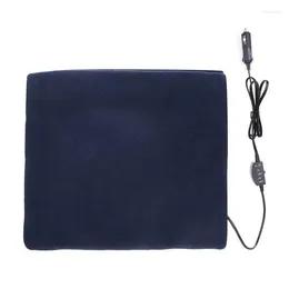 Autositzabdeckungen 12V Zigarette Leichter Fleece Cosy warme Wintermatte 150x110 cm elektrische Heizung Decke für Van Truck Road Trips Camping RV