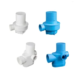 Waschbecken Wasserhähne Abflussrohranschluss Abfallauslass Männlicher weiblicher Faden stabiler PVC -Adapter Downpout Diverter für Küche El