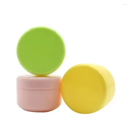 Speicherflaschen 10pcs/Lot 50G Multi-Farben Make-up Cosmetic Cream Container PP Jar