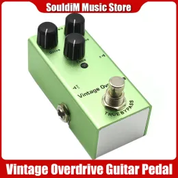 Gitarrgitarreffekt Pedal Vintage Overdrive Effect med True Bypass Electric Guitar Pedal Guitarra Accessories