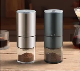 電動豆コーヒーグラインダーUSB充電ポータブルコーヒーグラインダー小規模家電