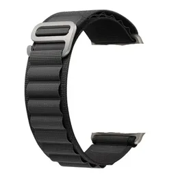 Alpine Loop Nylon Band für Apple Watch Band 49mm 42 mm 44 mm 45 mm 41 mm 40 mm 38 mm Gurt für I Watch Series Ultra 2/SE/9/8/7/6/5/4/3