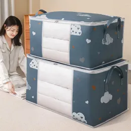 Depolama torbaları Katlanabilir yorgan torbası büyük kapasiteli yorgan battaniye sıralama nem toz geçirmez giyim kazak dolap organizatör
