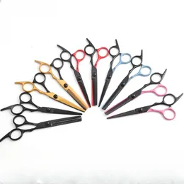 2024 Professional 6.0 Inch Hairdressing Scissors Hairdressing Scissors Thin Shear Flat Shears Hairdressing Salon Hairstylist hairdressing