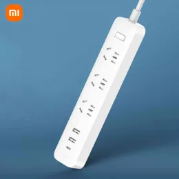 製品Xiaomi Mijia MiプラグQC 3.0 20W高速充電パワーストリップ3ソケット2 USBA 1 Typec Standard Plug Interface Extension Lead 1.8m