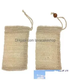 لوازم مرحاض حمام أخرى 9 x14cm صنع فقاعات الصابون الصابون كيس كيس تخزين حقيبة DSTRING DROND