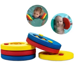 6PCS EVA Foam Swimming Disc Arms With Floating Sleeves Inflatable Pool Float Board Baby Kids Practice Circle Accessories 240415