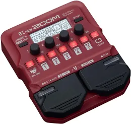 PEGS Zoom B1 Four B1X Четыре бас -гитара Мультимадный процессор с педалью экспрессии