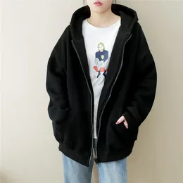 Kadın Hoodies 6xl 7xl 150kg büst 160/170cm büyük boyutlu kadınlar giyim kapüşonlu sweatshirt artı 100/175kg peluş fermuar hırkaları katlar