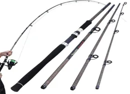 Sougayilang 27m 4 Seção Haste de pesca Ultralight Peso Spinning Fishing Haste de fibra de carpão de fibra de carp de fibra de fibra de pesca haste Pesca J167646998