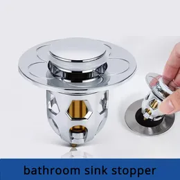 Pop Up Sink Plugs, Brass Universal Pop Up Drain Stopper With