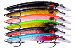 New Small Artificial Crank Fishing bait 6cm 35g Freshwater Fishing Laser lure 8 BKB Hooks5303818