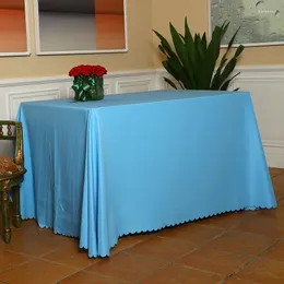 Tischtuchverdickung der rechten Farbtischdecke rechteckige Set Fabric__