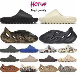 Designer Slippers sandals mens women sandals slide pantoufle mules KWOnyx MX Cinder Sand Bone Resin Stone Slate Grey Slide trainers flip flops sandles 2024