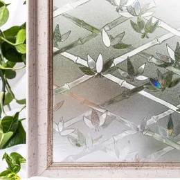 Adesivi per finestre CottonColors Films Copertura senza gusto 3D decorativo statico per la privacy in vetro di vetro arredamento per la casa dimensione 60 x 200 cm