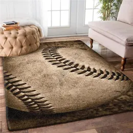 카펫 야구 야구 카펫 스퀘어 안티 스키드 지역 바닥 매트 3D 깔개가 아닌 미끄럼 방지 식당 생활 소프트 침실 스타일 -06