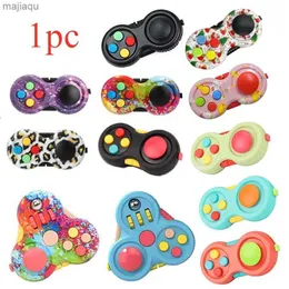 Декомпрессионная игрушка 1pc Game Fidget Pad Стрелятель Сжатие Fun Magic Desh Desk Toy Hare Toys Stress Decompression Gired Key Mobile Phone AccessyL2404