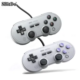 Gamepads 1 Or 2PCS 8BitDo SN30 Pro Wired USB Gamepad for NS Switch Windows For Raspberry Pi SN Edition Game Controller For Switch