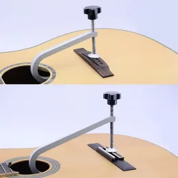 Guitar Acoustic Guitar Bridge Clamp / Cast Steel Deep Gardło zacisk / głęboki zasięg Cclamp narzędzie do naprawy gitary