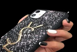 Luxurys Glitter Designe Phone Case per iPhone 14Promax 14 13 Pro Max 14Max 12 11 XR XXS 7 8 Plus Designer Bling Sparkling Rhin6747736