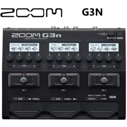 Cabos Zoom G3N ELECTRIC Guitar Multi Effector Processeur Stomp Pedale com função de salvamento automático