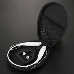 Halsband hörlurspåse Hård förvaring Bärande Portable Headset Storage Box Hörlurtillbehör för V100 Sony MDR