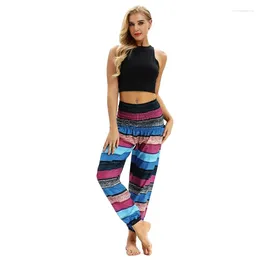 Yoga Outfits Mural Digital Printing Belly Dance Special Pants Special Female Casual Crea Vision