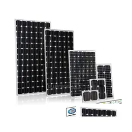 Pannelli solari Nuovo pannello policristallino da 100 W efficiente per il sistema di alimentazione del caricabatterie da 12 V Sistema di generazione di energia 5 anni Deliveria per caduta di qualità R Dhyun