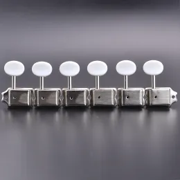 Guitar 1 Set R6 / L6 Kluson Vintage Guitar Tuners Machine Heads (Nickel) KR (Origin) Guitar Parts