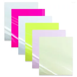 Fensteraufkleber kalte empfindliche Farbänderungen Änderungen mit Temperatur 12 x 10 Zoll Bastelkleber für DIY -Sammelalbumversorgungen