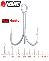 VMC TREBLE STÄKKAR ANCHOR SHARP 3X Strong Fishing Hook Short Cut Fishhook Spoon Lures Artificial Bait8475581