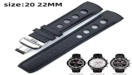 Assista Strap for Tissot PRS516 T044614A T044430A ARMULHO BUTRINGFLY BURTERFLELE BURANS GENUINO DE CAURAS BANDS Strap 20mm 22mm2539348