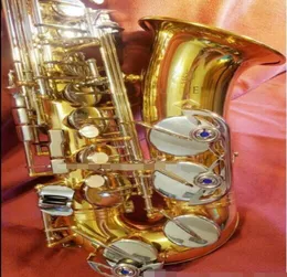 Alto Saxophone Jupiter JAS769GN Model for Beginner Level Eb E flat Gold Lacquer and Silver Plated Alto Saxophone in Good Condition5585781