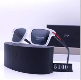 Designer PRA och DA Solglasögon Fashion Glasses Oval Frame Designer Solglasögon Kvinnor Anti-strålning UV400 Agent Persona Library Nedgång glasögon med original