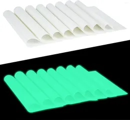 Pencere çıkartmaları 1 rulo 12inx5ft (30.5cmx150cm) karanlık noctilucent pres makinesi tişört demir