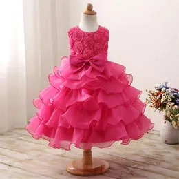 Abito principessa da sequestro per bambini per bambini per bambini per 1-5 anni, per bambini, abbigliamento rosa per ragazze eleganti per estate.