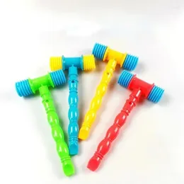 Impreza Favor Losose Color 1pc Educational Toy Kids Nucing Hammer Whistles Instrument Musical Instrument Kształt Vocal Prezent