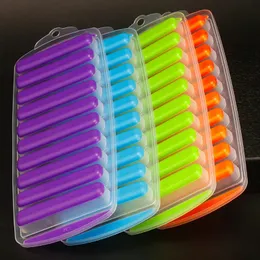 10 fori in silicone forma a strisce lunghe a strisce biscotti in silicone forno torta soffice cubo ghiaccio cubetto stampo vassoio per formittero fai da te strumenti da forno fai da te