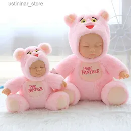 Animali di peluche imbottiti 17/28 cm kawaii silicone baby bambola peluche di peluche elefante toto tooro bambole neonate per bambini regalo di compleanno per bambini l47