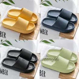 Solid Men Women Slippers For Color Hots Low Softs Black White Ivory Multi Walking Mens Womens Shoes Trainers GAI 63663 s