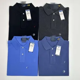 Ralp Laurens Polo Designer T-Shirt RL Top Quality T-Shirt فضفاضة ومريحة كلاسيكية صغيرة البولو قميص بولو رجال رجال متعدد الاستخدامات الرجال والنساء يرتدون ملابس