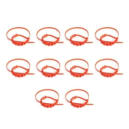 Reifenabdeckungen 20pcs Auto Anti-Skid-Ketten-Reifen-Krawatten Radplastikketten Mtifunktional Schnee und Schlamm Escape Special Anti-Slip-Drop-Entbindung Dhelq