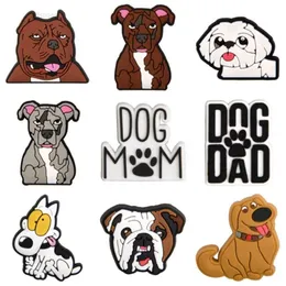 2022 Ny trend Pvc Rubber Dog Charms Täpp charm för barn grossisttecknad godisskor år presentsko dekoration jibbitz sko charms