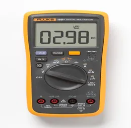 Latest Fluke 18B Plus AC DC Voltage Current Digital Multimeter DMM with LED DE 6459361